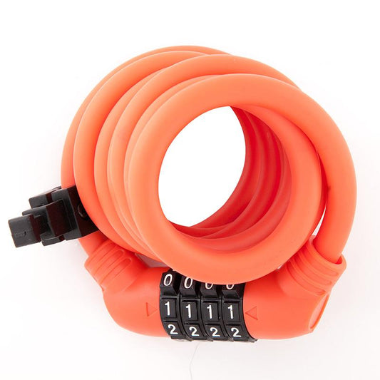 ULAC Zen Bicycle Combination Cable Lock - Pink