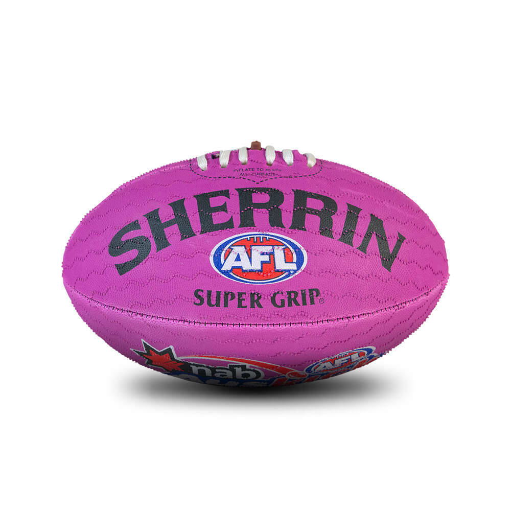 Sherrin AFL Auskick Super Grip - Purple