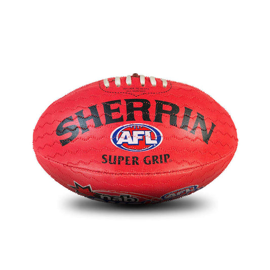 Sherrin AFL Auskick Super Grip - Red