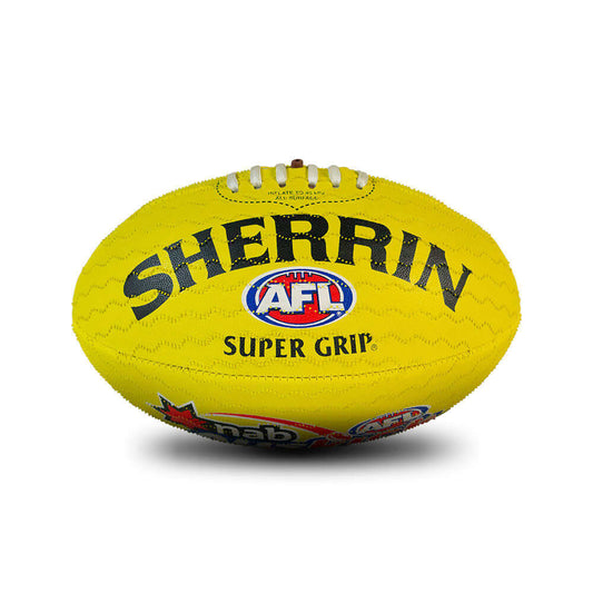 Sherrin AFL Auskick Super Grip - Yellow