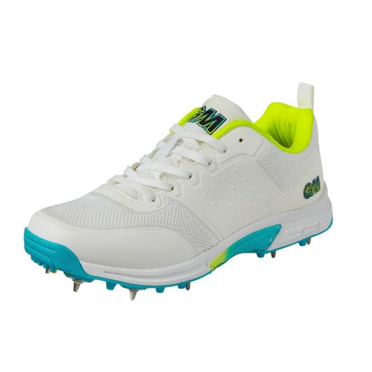 GM Cricket Shoe - Aion Spike - White