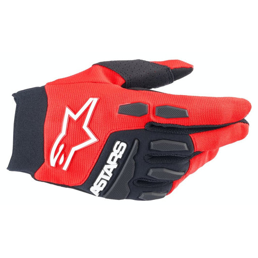 Alpinestars Youth Freeride Gloves - Red/White