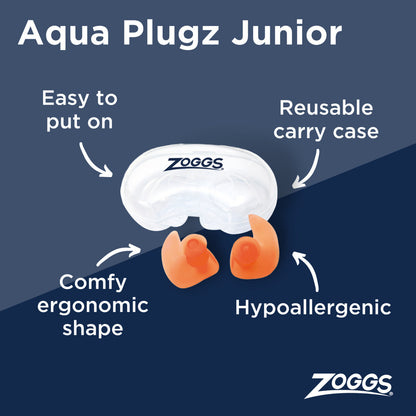 Zoggs Aqua Plugz Junior Ear Plugs