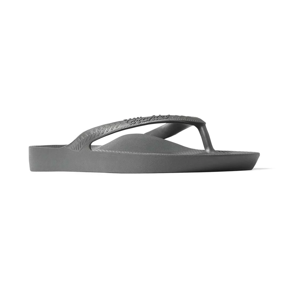 Archies Arch Support Thongs - Grey