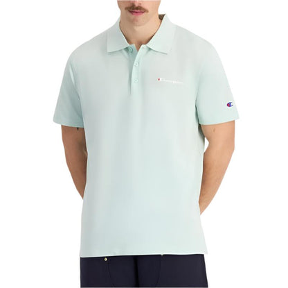 Champion Pique Polo Shirt - Pale Blue