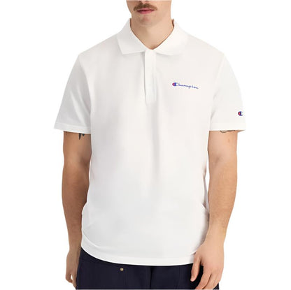 Champion Pique Polo Shirt - White