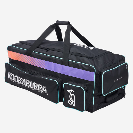Kookaburra Pro 1.0 Aura Wheelie Bag - Black/Purple