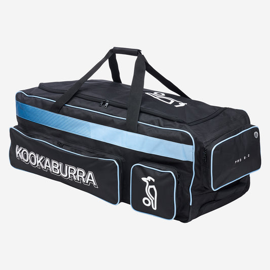 Kookaburra Pro 2.0 Empower Wheelie Bag - Black/Blue