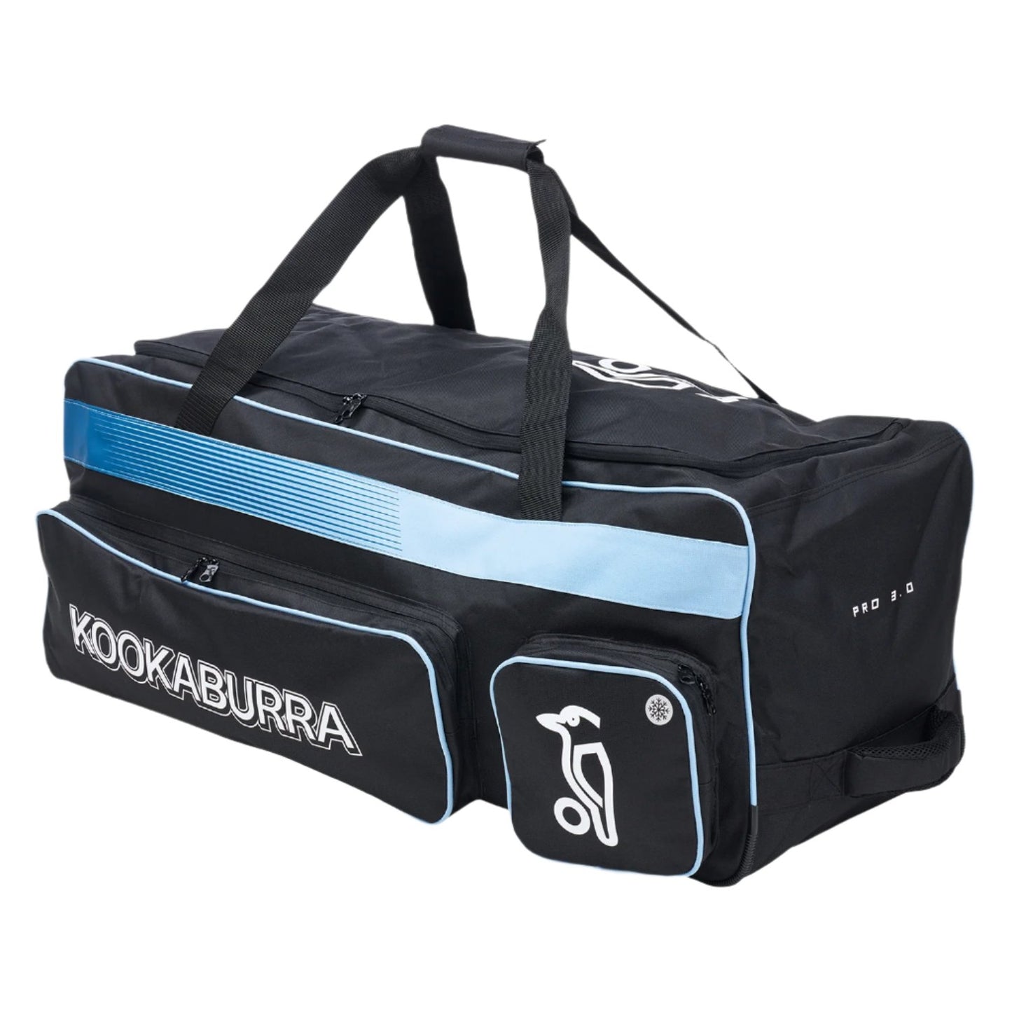 Kookaburra Pro 3.0 Empower Wheelie Bag - Black/Blue