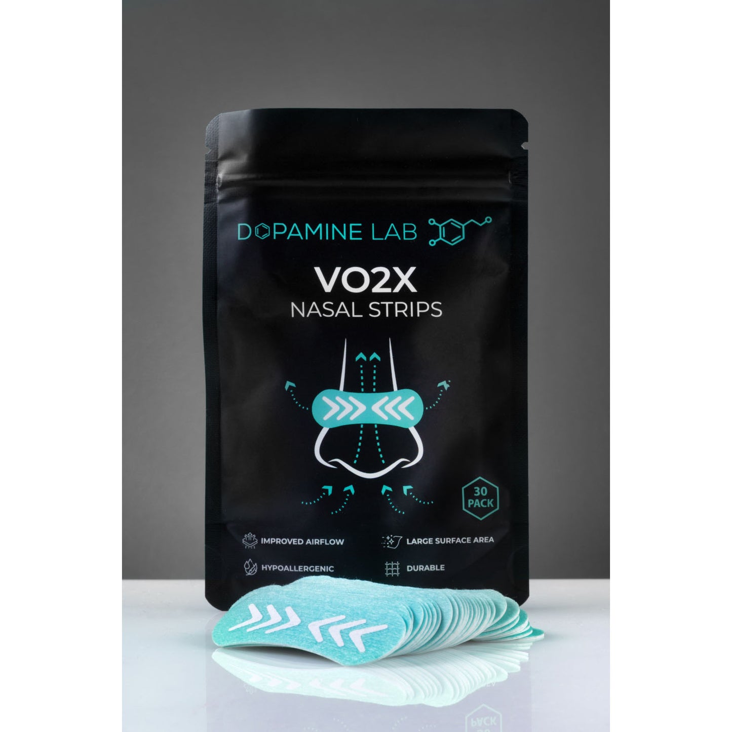Dopamine Lab VO2X Nasal Strips - Blue