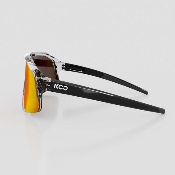 Koo Demos Sunglasses - Glass / Red Mirror