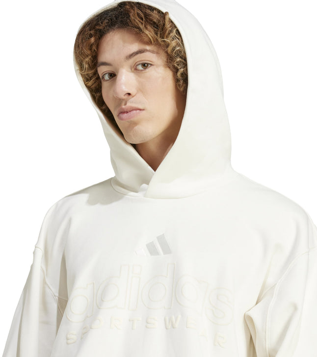 Adidas Men's All Szn Graphic Hoodie - Cream