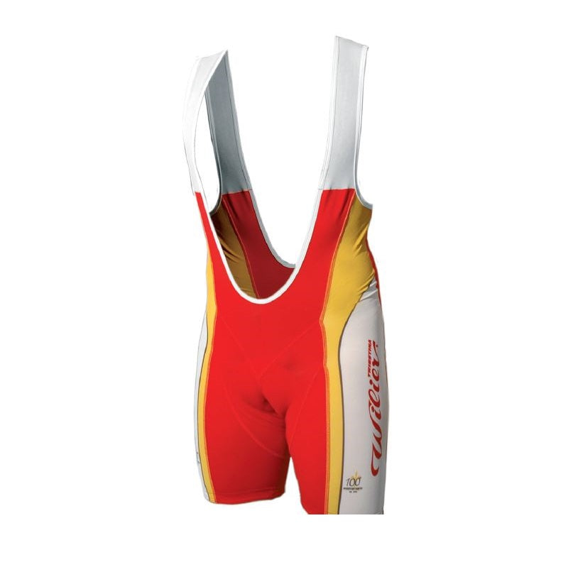 Wilier Clothing Bibshort Centenari Racing - Red/Yellow