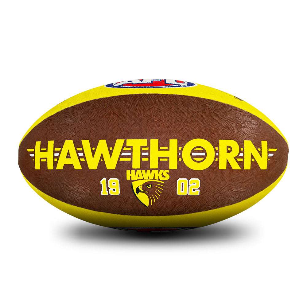 Sherrin Synthetic Football - Hawthorn