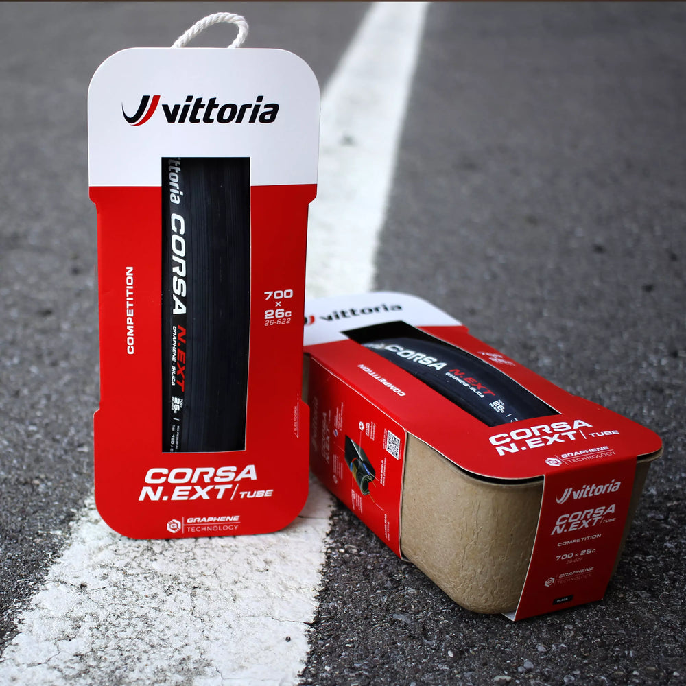 Vittoria Corsa N.EXT Tube-Type Road Tyre - Black