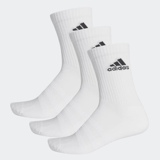 Adidas Cushioned Crew Socks 3-Pack - White