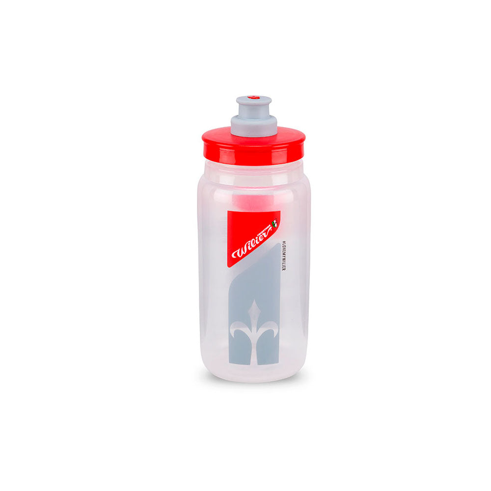 Wilier Bottle Elite Fly - Team Force - Clear - 550ml