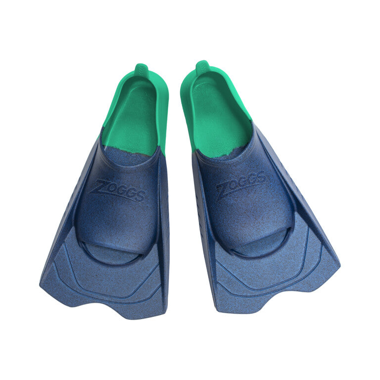 Zoggs Eco Short Blade Fin - Blue/Aqua