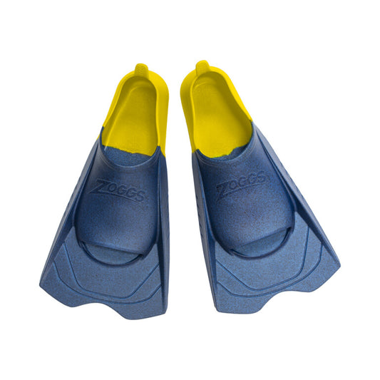 Zoggs Eco Short Blade Fin - Blue/Yellow