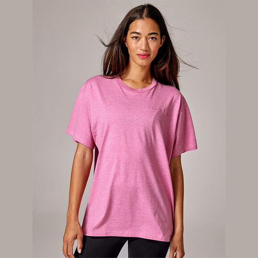 Running Bare Hollywood 2.0 90s Relax Tee - Pink