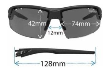 Tifosi Crit Sunglasses - Crystal Black