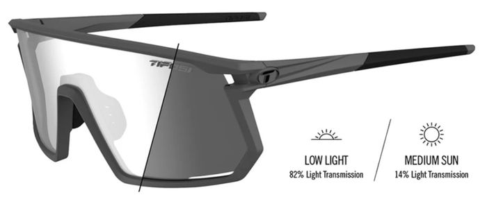 Tifosi MOAB LITE Fototec Glasses - Matte Gunmetal