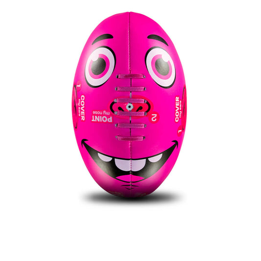 Sherrin Face Footy Super Soft Touch - Pink