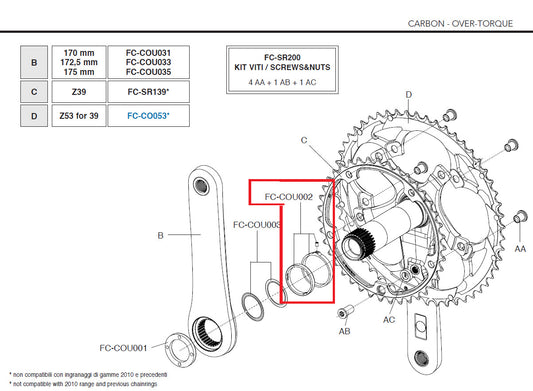 Campagnolo Genuine Part FC-Cou002