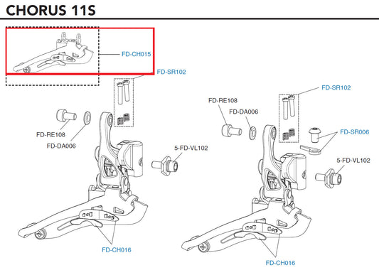 Campagnolo Genuine Part FD-CH015