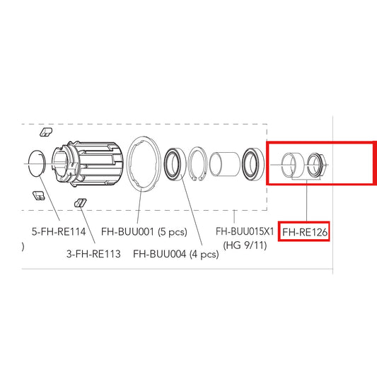 Campagnolo Genuine Spare Part FH-RE126