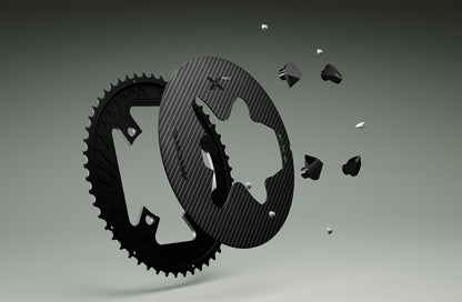 Miche X2-RD Carbon 2x12 Chainring for Dura Ace 9270