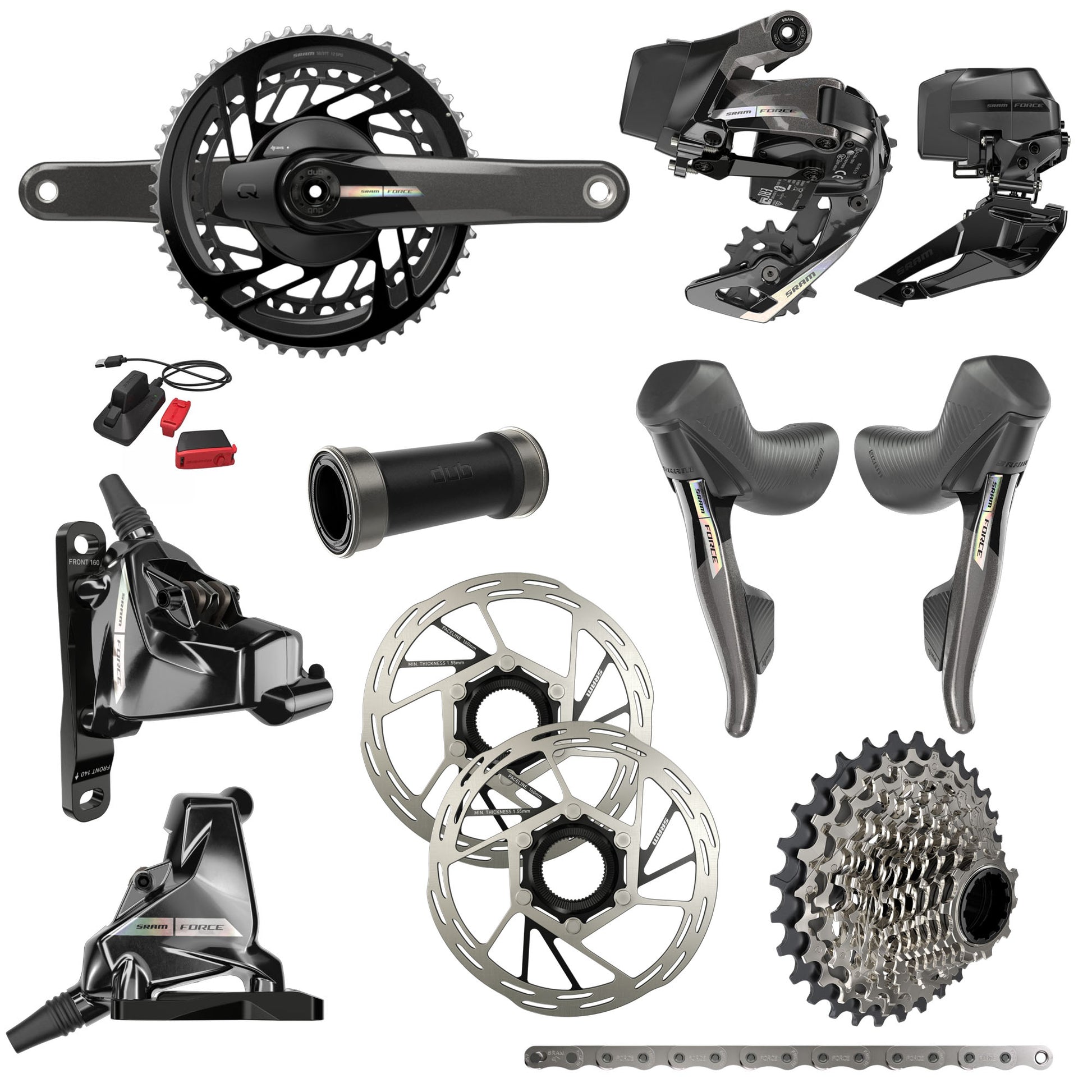 SRAM Force AXS eTap D2 Groupset 2x12