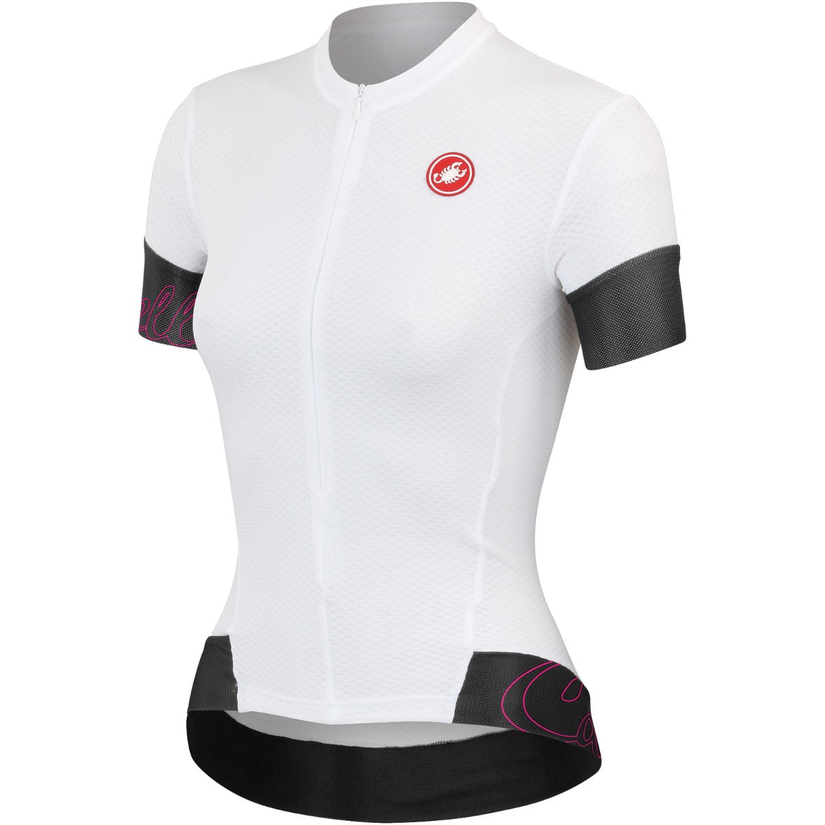 Castelli Womens Fortuna Jersey - White Black