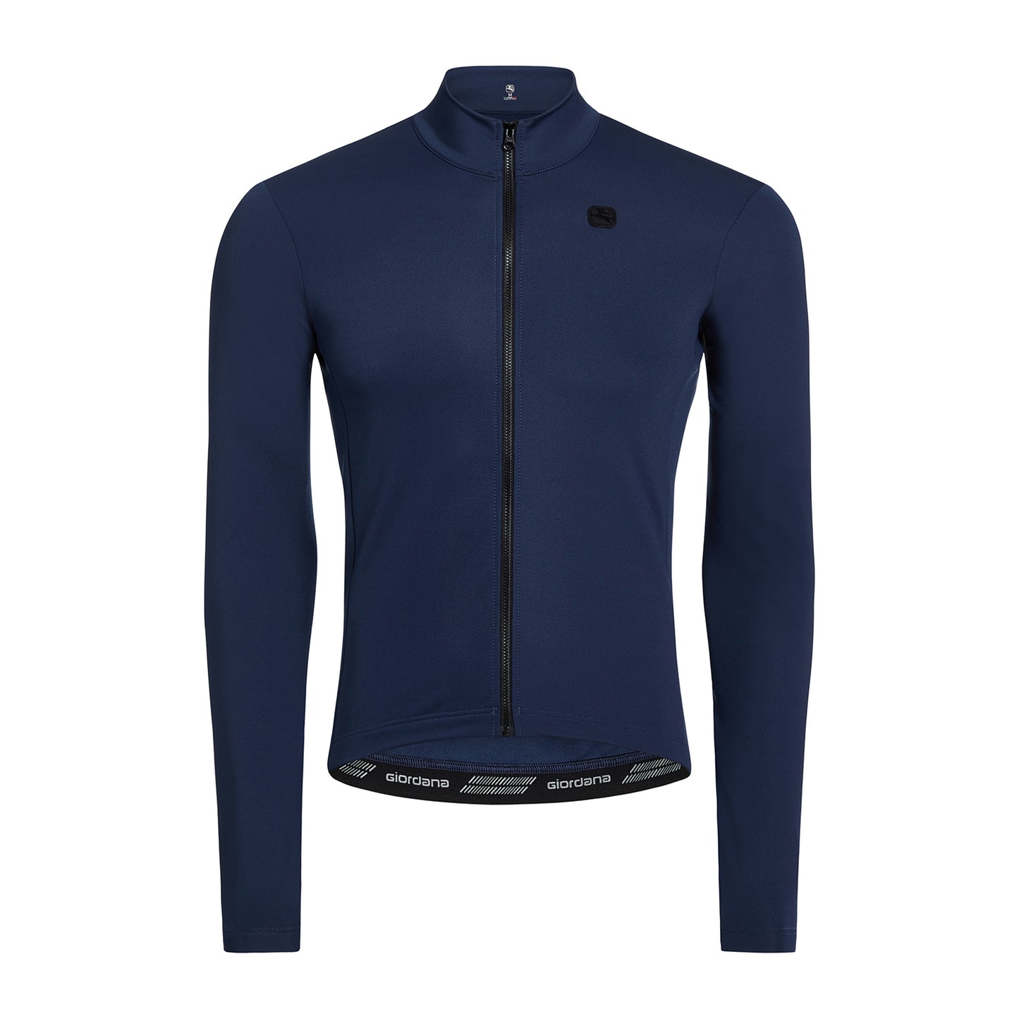 Giordana Silverline Long Sleeve Thermal Jersey - Sable Blue