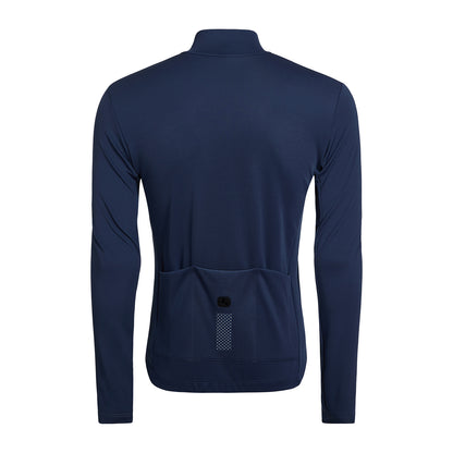 Giordana Silverline Long Sleeve Thermal Jersey - Sable Blue