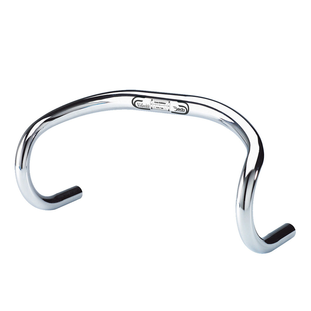 Deda Velocita Track Handlebar - Chrome