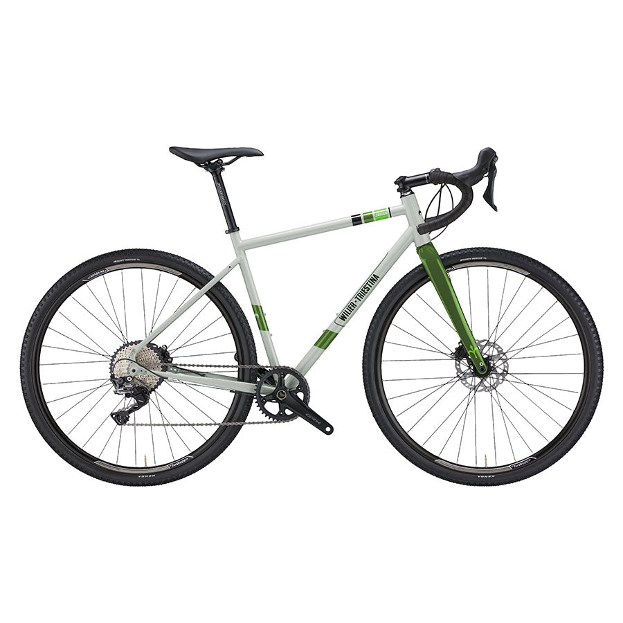 Wilier Jaroon Chromoly Steel Gravel Bike GRX 1x11 Spring Grey