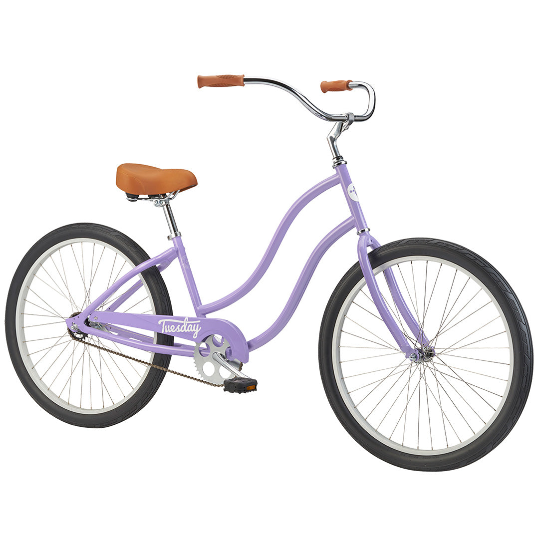 Tuesday 2021 June 1 Step-Through Bicycle - Lavender