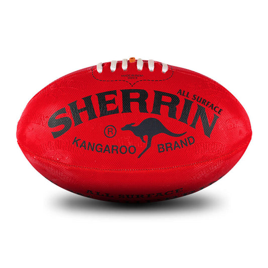Sherrin Synthetic Football - Red