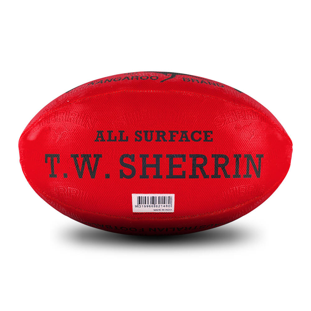 Sherrin Synthetic Football - Red