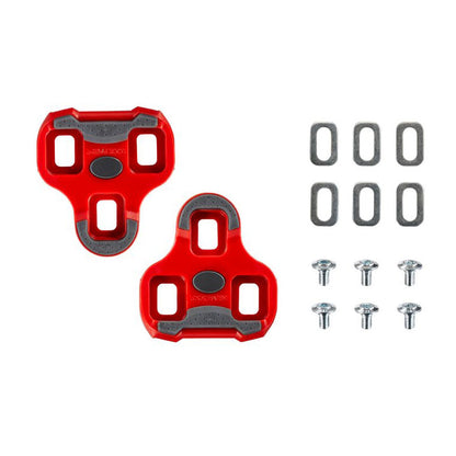 Look Keo Grip Cleats - Red - 9deg