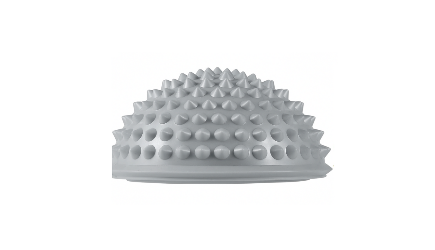 Spiky Massage Half Ball Silver
