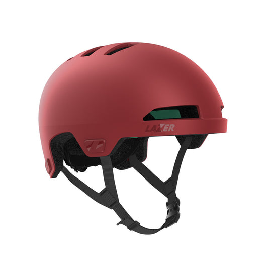 Lazer Maze JR KinetiCore Kids Helmet - Ruby Red