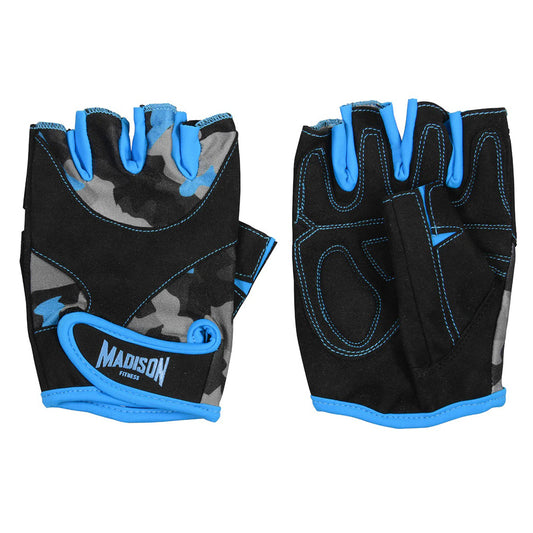 Madison Covert Women's Fitness Gloves - Black/Blue