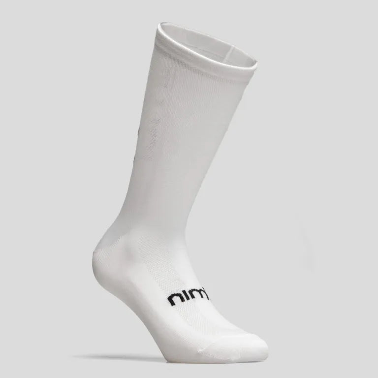 Nimbl Cycling Socks - White