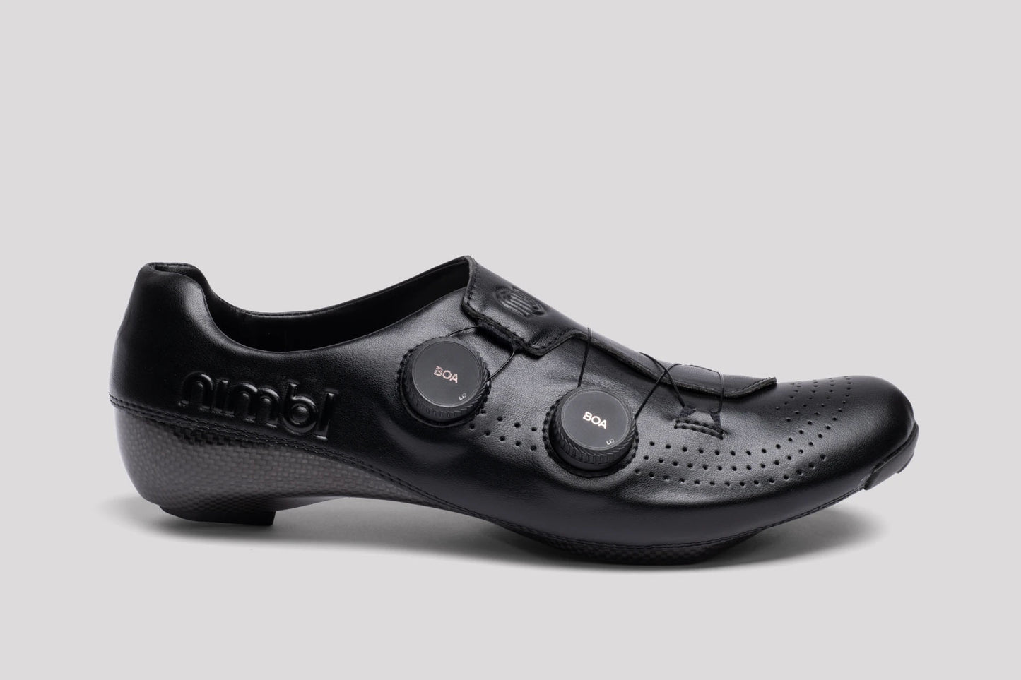 NIMBL Ultimate Glide Cycling Shoes - Black