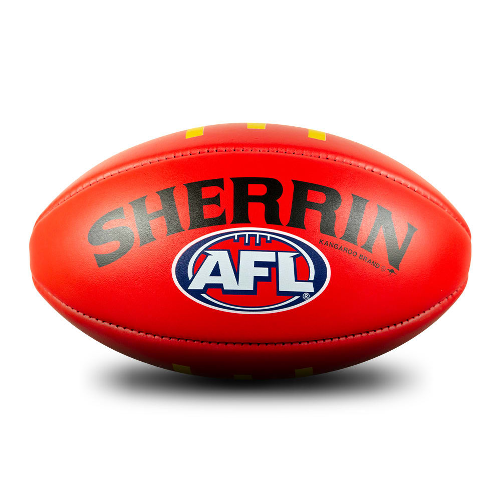 Sherrin KB Official AFL Game Ball (Box) - Red