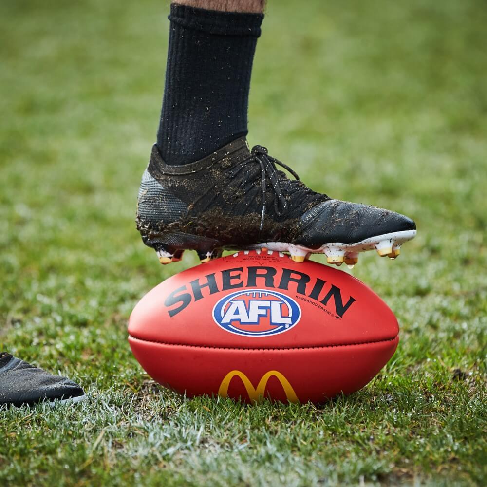 Sherrin KB Official AFL Game Ball (Box) - Red