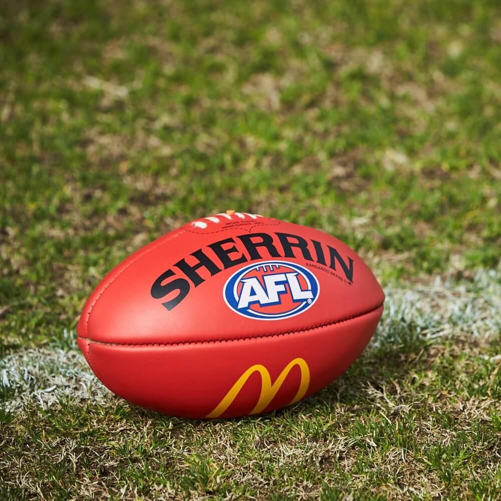 Sherrin KB Official AFL Game Ball (Box) - Red