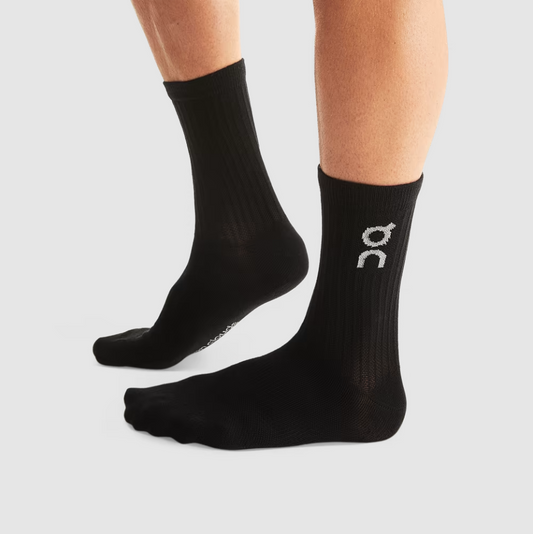 On Logo Socks 3-Pack - Black